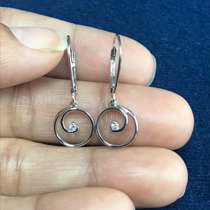 Helzberg Silver Dangle Earrings